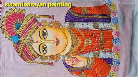 Swaminarayan Drawing How To Painting Swaminarayan Bhagvan Step By