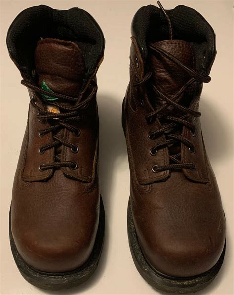 Red Wing Worx Steel Toe Work Boots M Brown Astm F