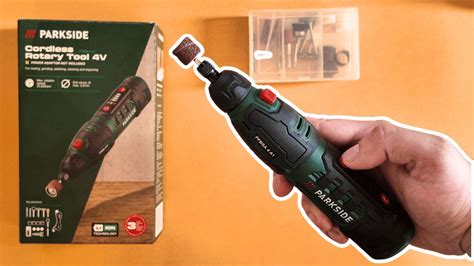 Parkside V Cordless Rotary Tool Pfbsa A Unboxing Review Of