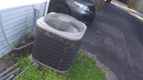 Comfortmaker Central Air Conditioner Running Nice Scroll Sound Youtube