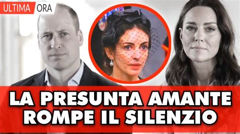 Kate Middleton La Presunta Amante Di William Rompere Il Silenzio E