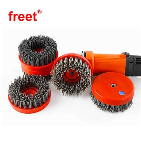 100mm 5 8 11 M14 Stone Abrasive Diamond Antique Frankfurt Brush For