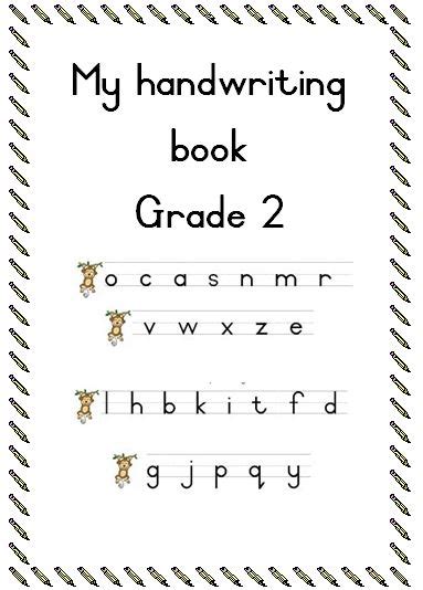 Year 2 Handwriting Worksheets Worksheets For Kindergarten