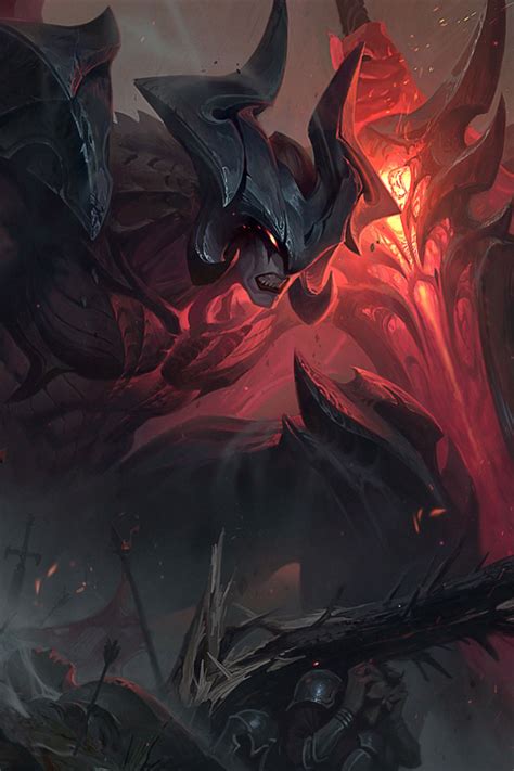 Aatrox The Darkin Blade League Of Legends Art Champions League Of