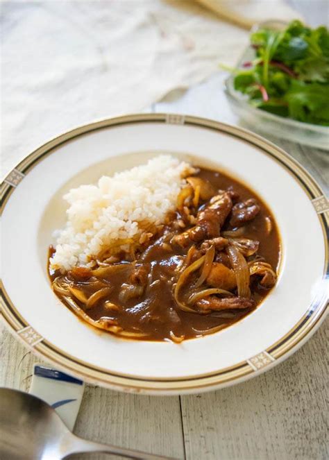 Hayashi Rice (Hashed Beef with Rice) - RecipeTin Japan