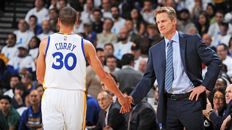 Golden State Warriors Pg Steph Curry On Coach Steve Kerr Sports Illustrated