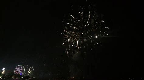 New Year Pyrotechnics Moa Seaside Boulevard Manila Youtube