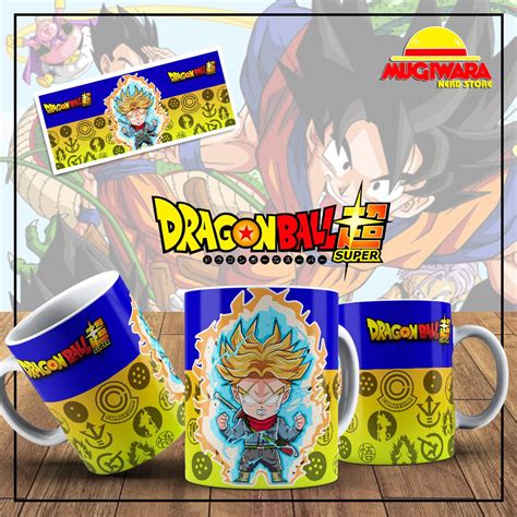 CANECA DRAGON BALL GOKU TRUNKS CHIBI Shopee Brasil