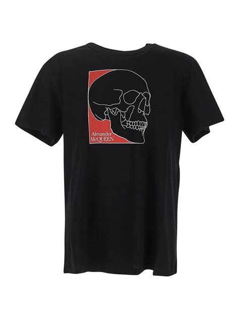 Alexander Mcqueen Skull T Shirt Alexander Mcqueen