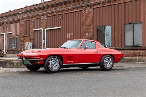 Corvettes for Sale: Red/Red 1967 Corvette 427/435 Coupe on Collectors ...