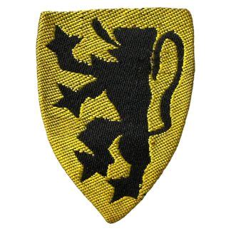 Original Wwii Flemish Waffen Ss Legion Machine Woven Sleeve Shield