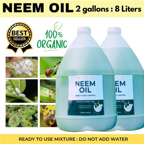 Herbal Secrets Neem Oil Gallon Neem Oil Plant Spray In Refill