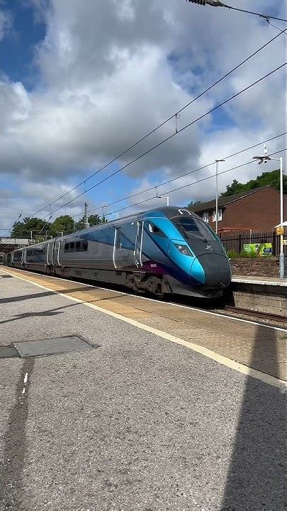 Transpennine Express Class 802 Flying Through The Train Station Railway Train Trainspotting