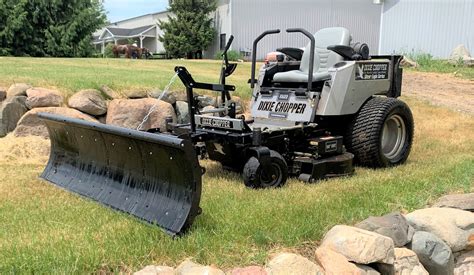 49” Zero Turn Mower Plow with Universal Mount - Nordic Plow