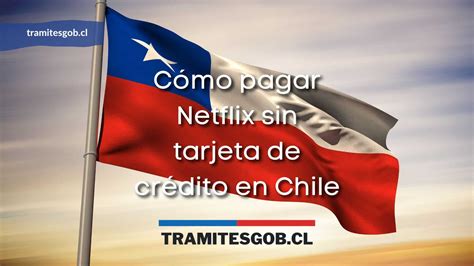 Cómo pagar Netflix sin tarjeta de crédito en Chile Tramites Gob