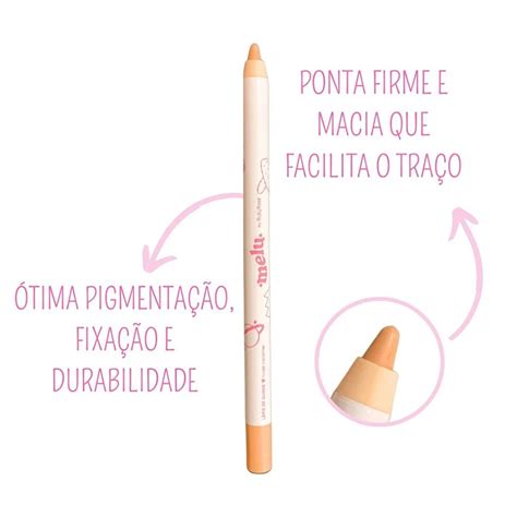 Lápis de Olhos Melu Nude Caramel Ruby Rose