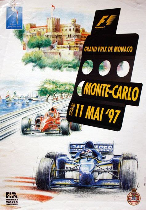 Id Es De Affiches Grand Prix De Monaco Grand Prix De Monaco Grand