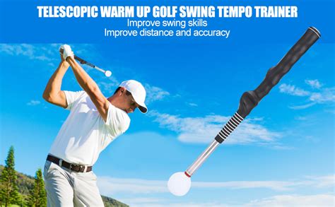 Golf Training Club Telescopic Warm Up Golf Swing Tempo Trainer Golf