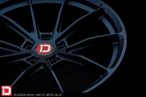 Klassen Id Wheels Ms Forged Monoblock Matte Abyss Blue