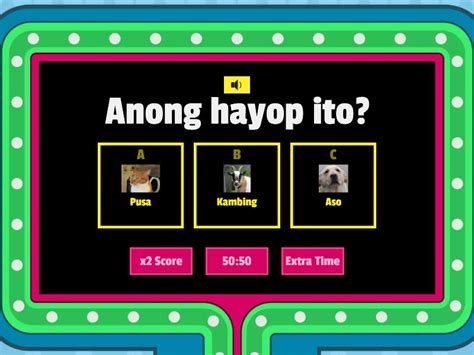 Hulaan Ang Tunog Ng Hayop Gameshow Quiz