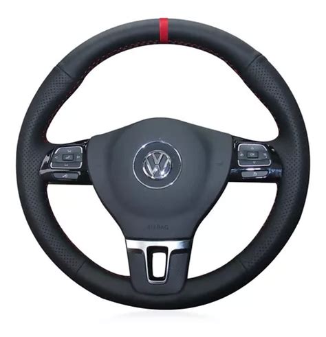 Funda Volante Vw Bora Tiguan Passat Golf Jetta Eos Piel Real Meses