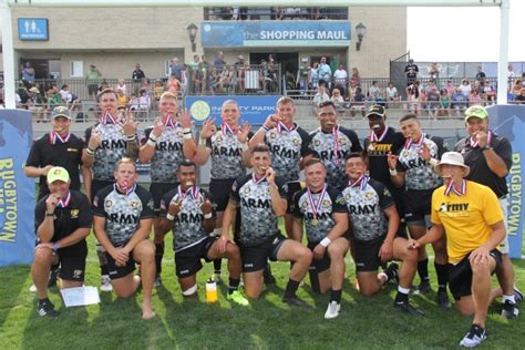 All Army Rugby Takes Home The Gold And Plate Championship Article