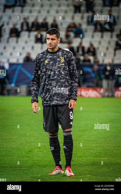 Malmo Sweden 14th Sep 2021 Alvaro Morata 9 Of Juventus Seen During The Champions League