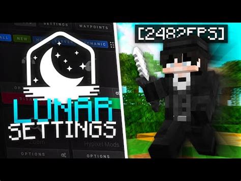 Best Lunar Client Settings For Hypixel Fps Pvp Updated Lunar Profile