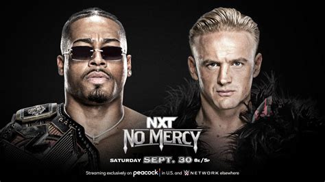 WWE NXT No Mercy 9 30 2023 Full Match Card And Preview