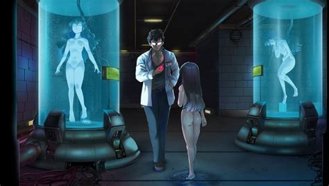 Rule 34 Daigokun Highres Laboratory Long Hair Multiple Girls Nude Original Science Fiction