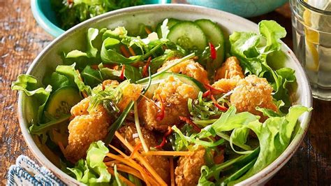 Salt And Pepper Squid Salad Recipe