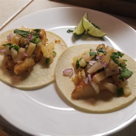 Quick And Easy Fish Tacos With Pineapple Slaw Cookingheartsmart