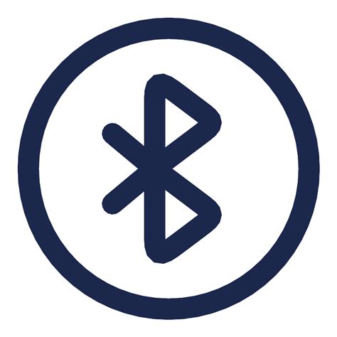 Bluetooth Circle Vector SVG Icon SVG Repo