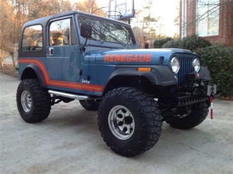 Find Used Jeep Cj Renegade Original Paint Unrestored Cj Super