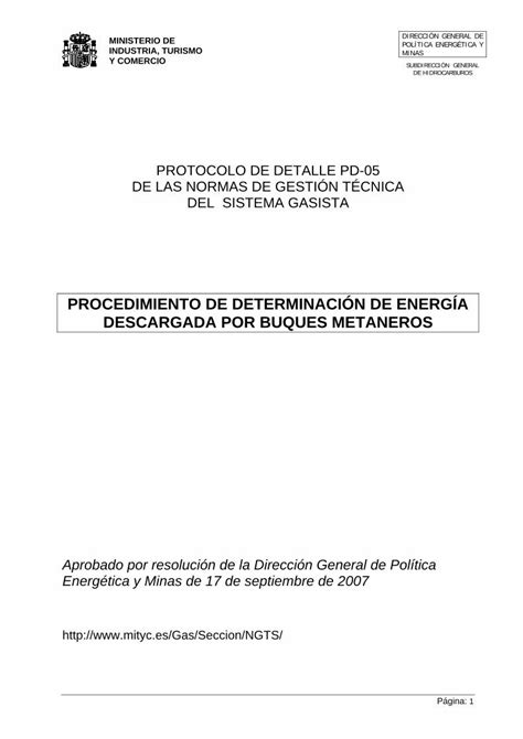 Pdf Procedimiento De Determinaci N De Energ A Pdf Fileprocedimiento