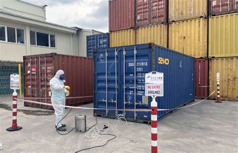 Contact us for our container fumigation service.