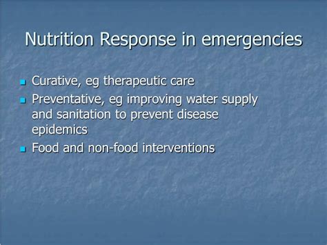 Ppt Nutrition In Emergencies Powerpoint Presentation Free Download