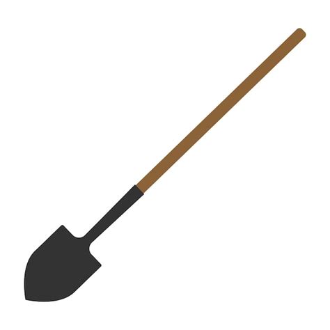 Premium Vector Shovel Icon Vector Illustration Design