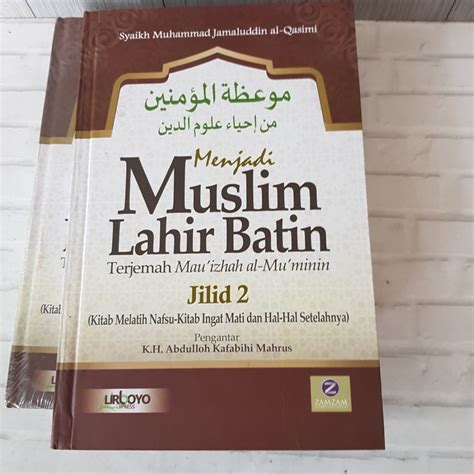 Jual Buku Menjadi Muslim Lahir Batin Jilid Shopee Indonesia