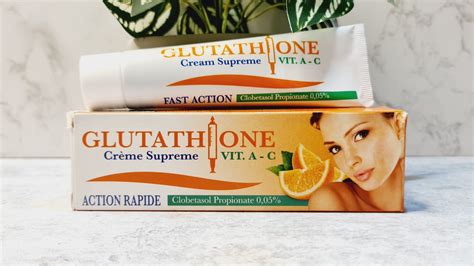 Glutathione Injection Strong Whitening Tube Cream With Vit A C