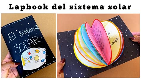 Lapbook Del Universo Sistema Solar Universo Y Capas De La Tierra The