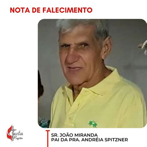 Nota De Falecimento Igreja Metodista