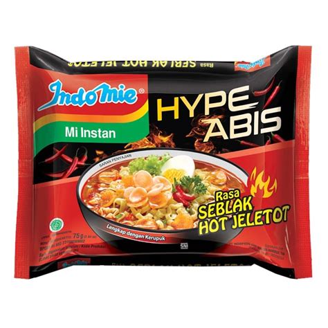 Jual Indomie Mie Kuah Instant Rasa Seblak Hot Jeletot Gr Shopee