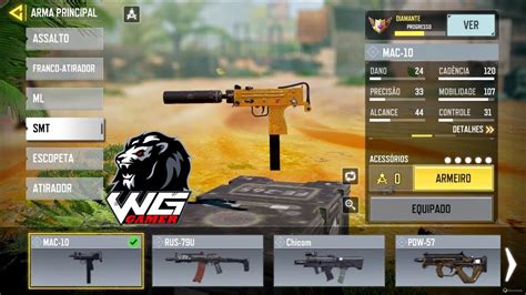 Testando A Nova Arma A MAC 10 No Multijogador Call Of Duty Mobile