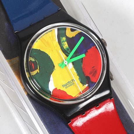 BENGT LINDSTRÖM Armbandsur Temps Zero Swatch Limited edition