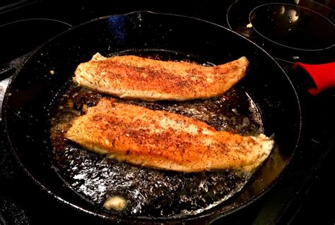 How To Fry Fish In A Cast Iron Skillet Recipes Net