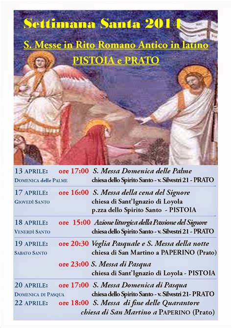 Coordinamento Toscano Benedetto Xvi Pistoia E Prato Calendario Delle