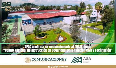 Afac Confirm Su Reconocimiento Al Ciiasa Como Centro Nacional De