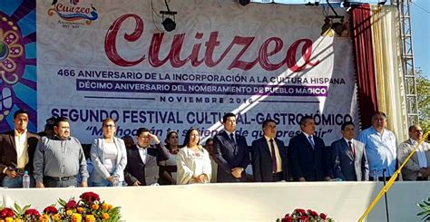 Celebra Cuitzeo 466 Años De Su Fundación Y De Ser Reconocido Como Parte