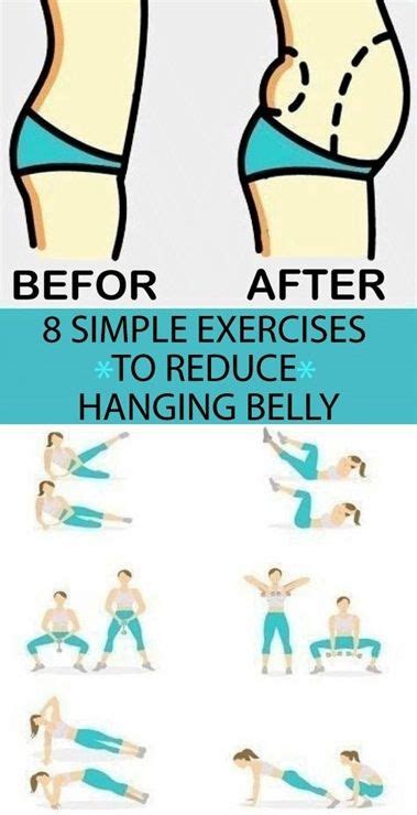 Simple Exercises To Reduce Hanging Belly Fat Fat Burning Workout